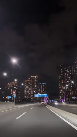 夜の築地大橋をドライブ🌉🚘 橋とビル群がとても綺麗🏙️✨ A night drive across Tsukiji Ohashi Tokyo Japan. 2025.11.17 #drive #japan #Tokyo #fyp 