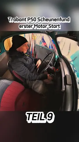 #Trabant P50 Scheunenfund erster Motor Start 