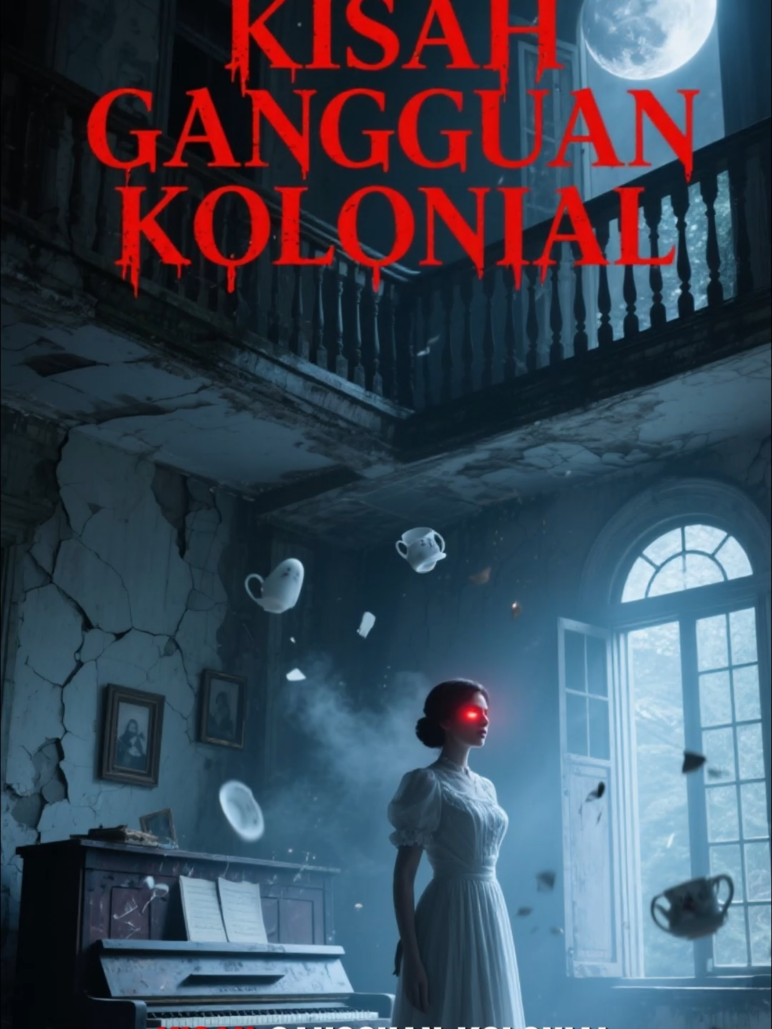Banglo tinggalan kolonial di Bukit Fraser itu sudah 50 tahun kosong… tetapi ritual petang abad ke-19 masih berlangsung. Piano lama berbunyi sendiri, cawan teh berlaga, dan wanita bergaun putih dengan mata merah menyala memerhati kami tanpa memusingkan badan. Kami hanya ingin menyiasat… Tapi ‘Puan Besar’ itu masih menunggu tetamu untuk tea time. Dan kami hampir menjadi salah seorang daripadanya. #kisahseram #gangguankolonial #bukitfraser #misterimalaysia #ceritamistik #seram1minit #rumahlama #hauntedhouse #kolonialghost #ceritamalaysia #ceritaseram #seramhariini #tiktokmystery #mistikmelayu #horrorstory #teatimeghost