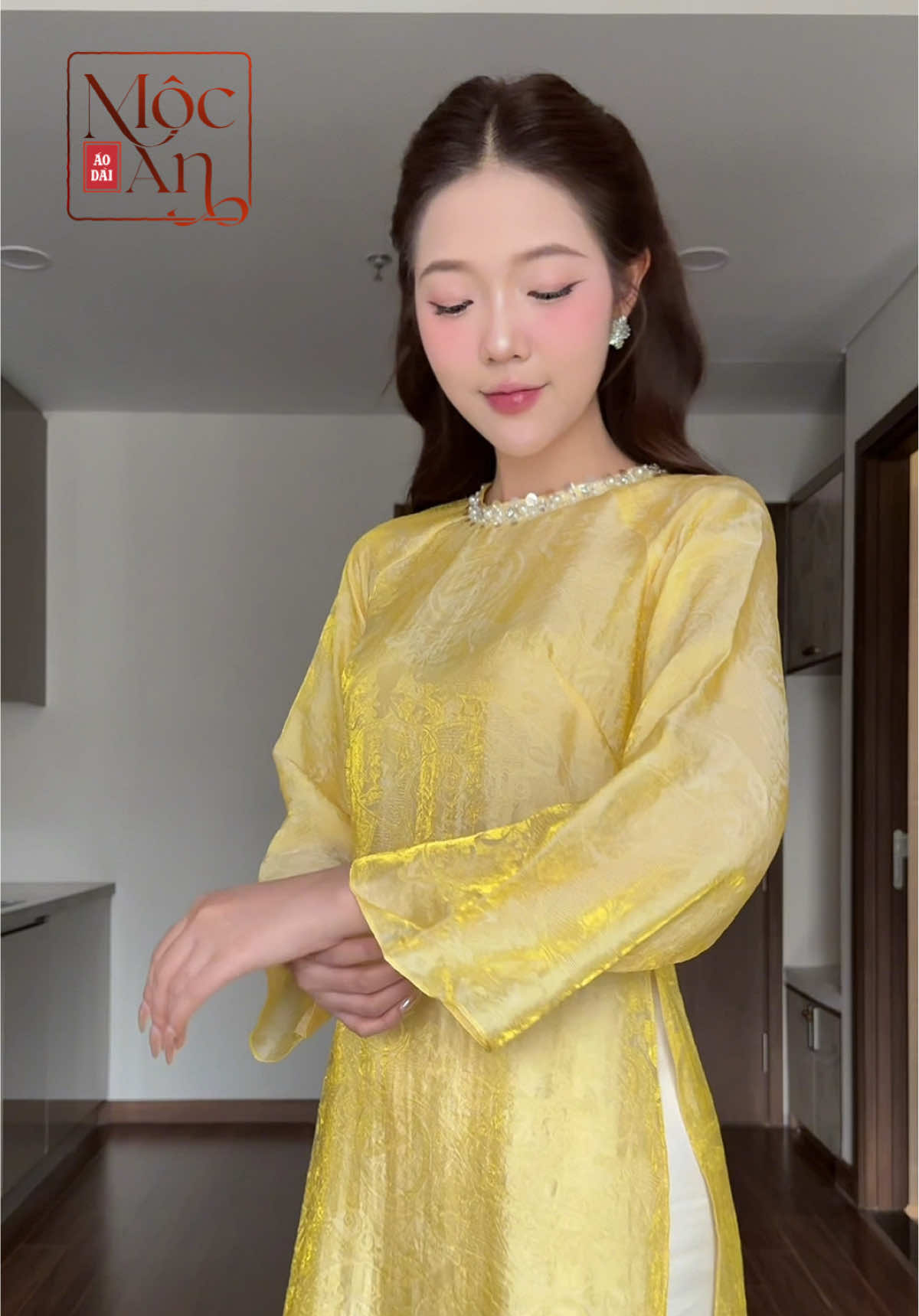 Áo Dài Tường Xuân - Áo Dài Tết 2026 #aodaitet2026 #aodaivietnam #aodaimocan #aodaisuong #aodaitet 