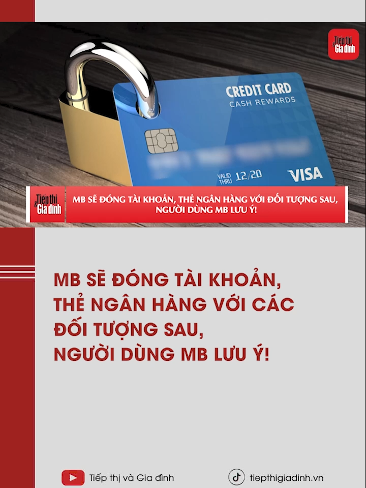 MB sẽ đóng tài khoản, thẻ ngân hàng với các đối tượng sau, người dùng MB lưu ý ! #tiktoknews #tiepthigiadinh #xuhuongtiktok2025 #xuhuong #LearnOnTikTok #nganhang #mbbank #taichinh