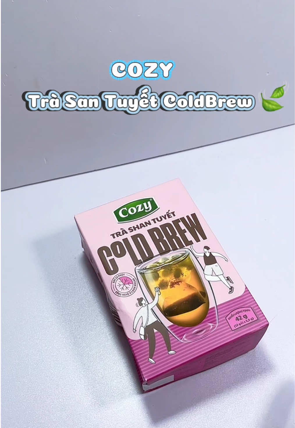 Trà san tuyết ColdBrew COZY #xuhuongtiktok #cozyvietnam #coldbrew #traulanh #ancungtiktok 