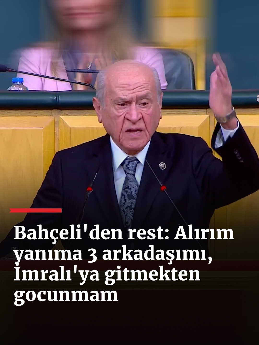MHP lideri Devlet Bahçeli, partisinin grup toplantısında Abdullah Öcalan'ın dinlenmesiyle ilgili çağrısını yeniledi: 