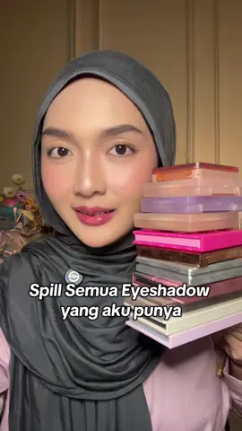 Eyeshadow apa aja yang aku suka bangett, kalo kalian biasa suka pake yg manaa plis butuh rekomendasi lagii 😗 #eyeshadow #eyeshadowpalette #recomendation 