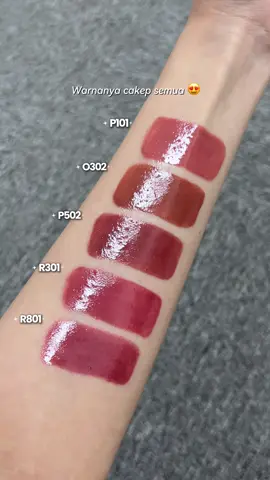 Warnanya cakep semua 😩🫶 #maange #rekomendasiliptint #glastingliquidlip 