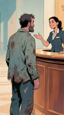 Nunca julgue pela aparência: a história da recepcionista e do mendigo!! #licaodevida #historia #conto #reflexaododia #reflexao 