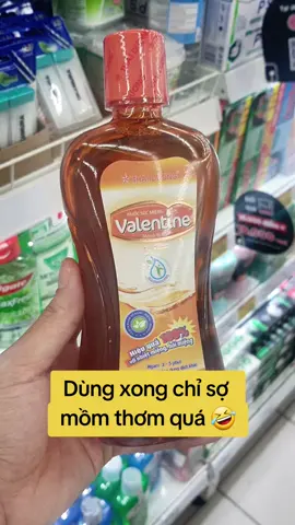 Nước xúc miệng Valentine, sự lựa chọn phù hợp cho cả gia đình  #viral #chamsocrangmieng #nuocxucmiengvalentine #nuocxucmieng 
