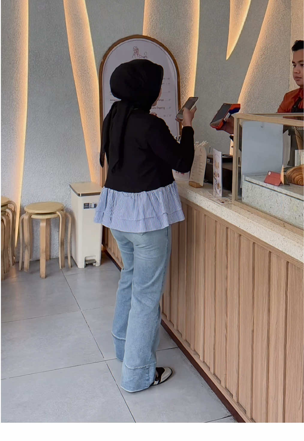 cewek petite bb 60// tb 155🖐🏻😋#petitefashion #outfitpetite 