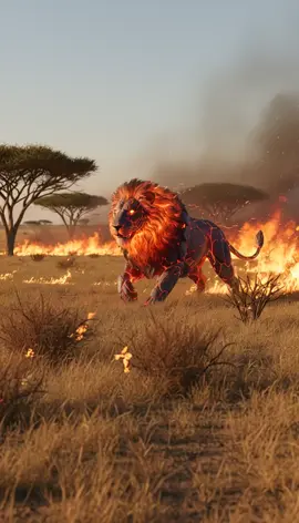 #lion #fire #majestic #loop #king 