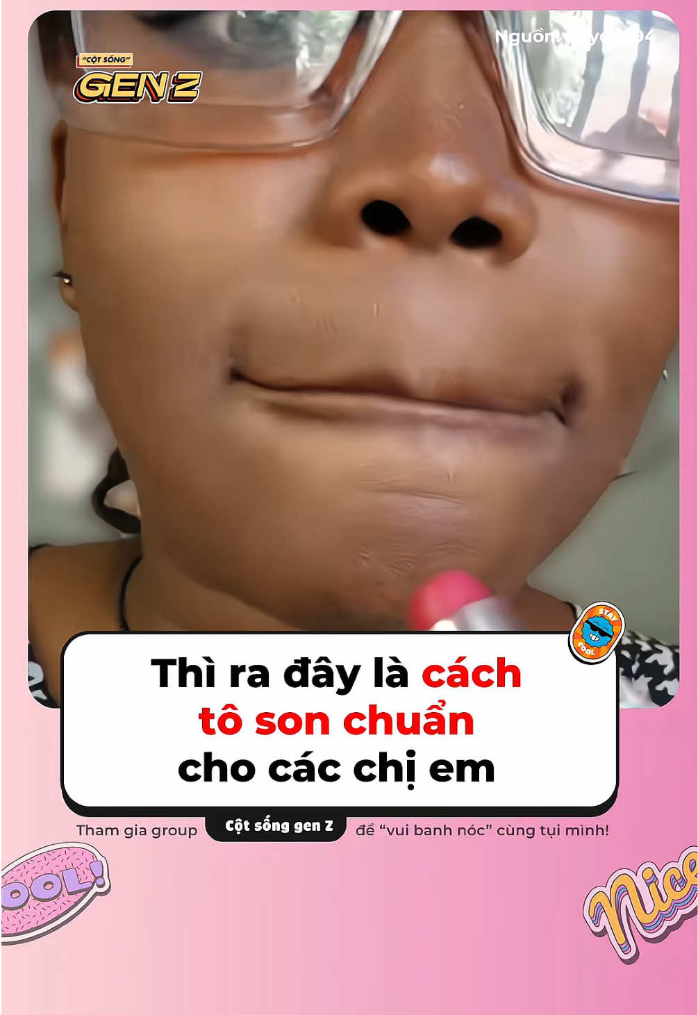 Bặm một cái hú hồn bà nọyy =))))) #cotsonggenz #genz #j4f #meme #viral 