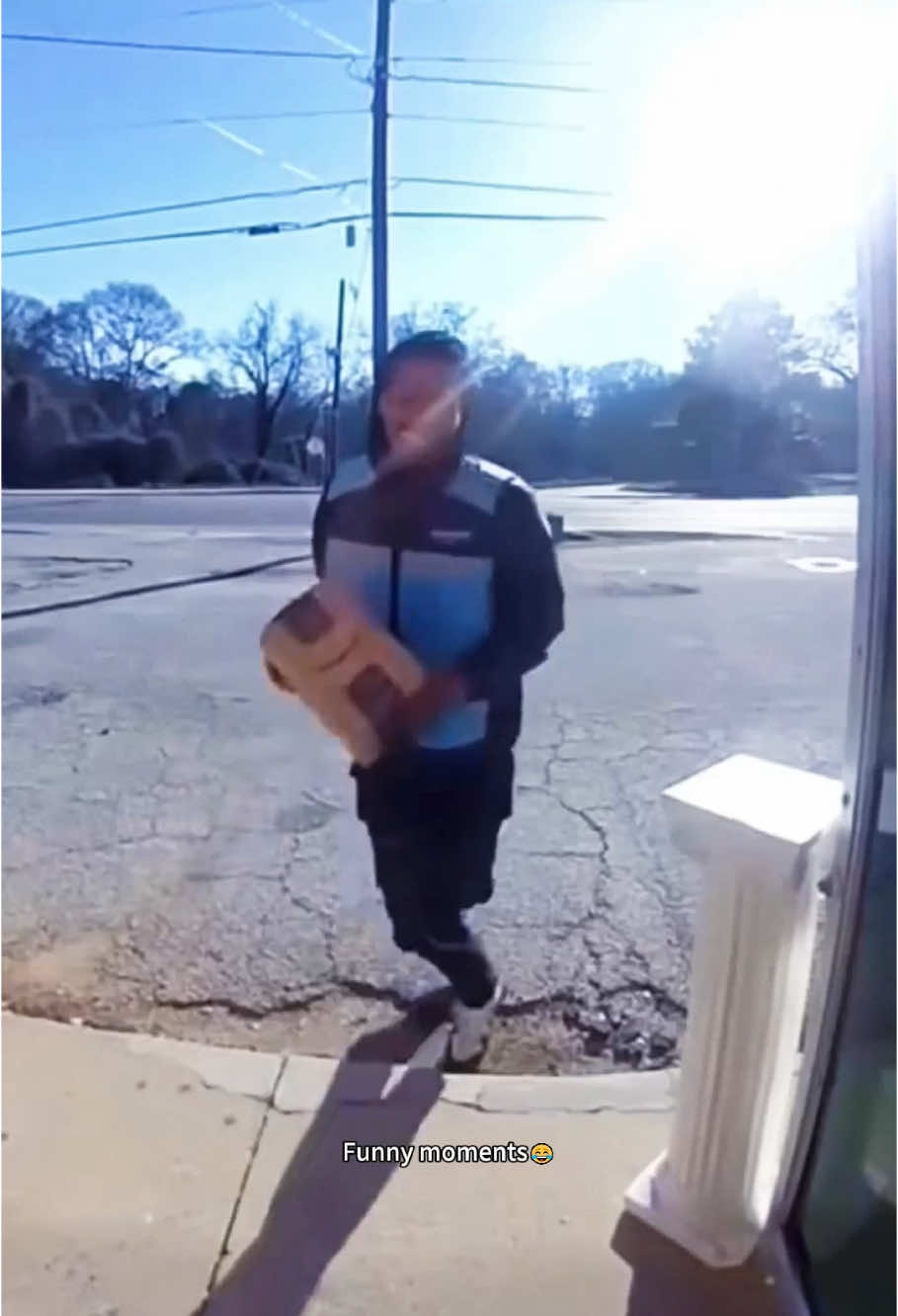 Funny moments captured by surveillance cameras#funny #funnyvideo #funnymoments #funnyfails #funnytiktok #tiktok #foryou #fyp #viral 