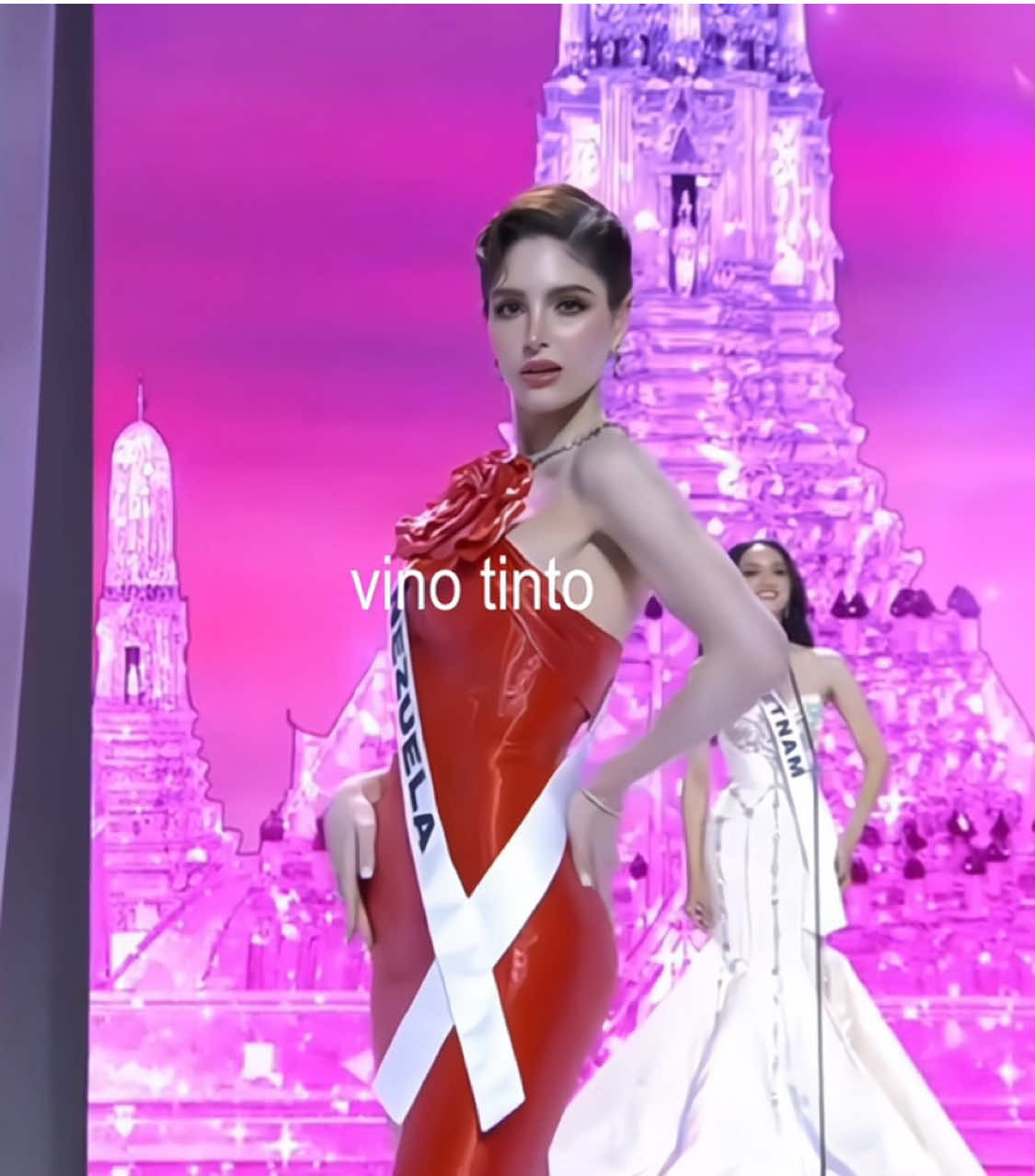 Nuestra Hermosa Reina @Stephany Abasali 😍👑🤍 #sthephanyabasali #missvenezuela #calidad #foryoupage #famdom #missuniverse #missuniverse2025 