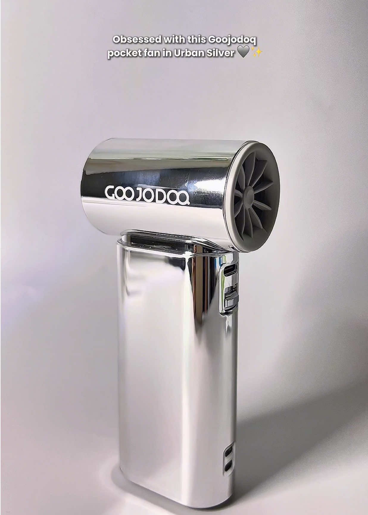 Turbo fan ko na pwede gawing mirror✨ @GOOJODOQ.STORE.PH  #goojodoqminifan #goojodoqturbofan #minifanportable #portableminifan #fyyppppp 