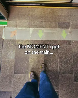 the MOMENT i step on the train... #slowcore #hoahoahoa #indiecouples #corecore #nostalgiacore 