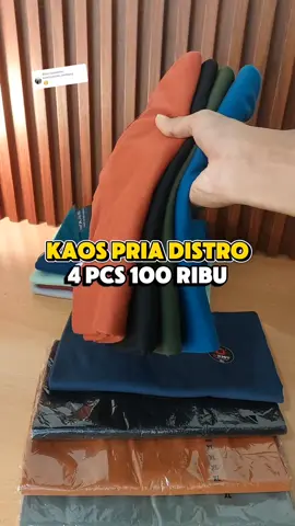 Membalas @kancil_motor_jombang BAJU KAOS DEWASA LAKI LAKI Kaos Pria Dewasa Distro Murah 4PCS 100RIBU Kaos Distro   #kaos #kaosdistro #kaosmurah #kaospria #kaoscowok 