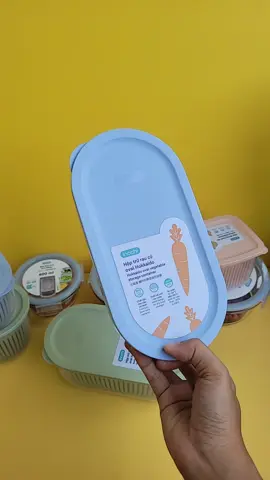 Hộp trữ rau củ oval Hokkaido -#fyp #muataitiktok #hopnhuadungthucpham 