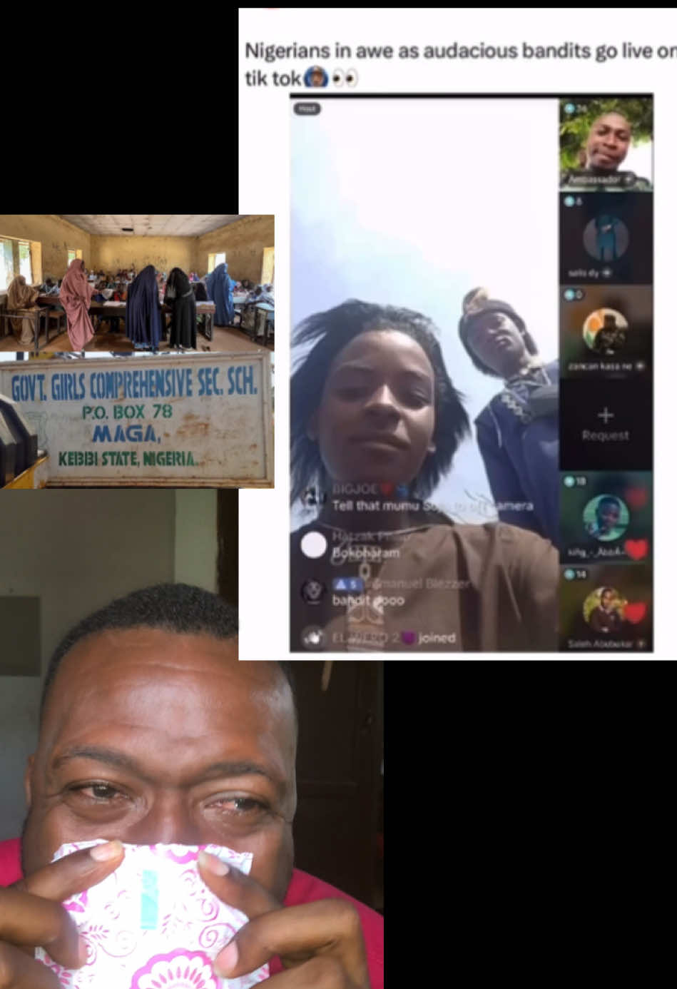 25 school girls have been kidnapped in Nigeria  #warri #nigeria #africa 