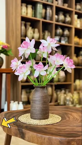 Combo 3 bình cắm hoa gốm sứ bát tràng men nâu mộc vai vuông vintage trang trí đẹp #xuhuong #thinhhanh #binhcamhoa #binhcamhoagomsu #binhhoabattrang 