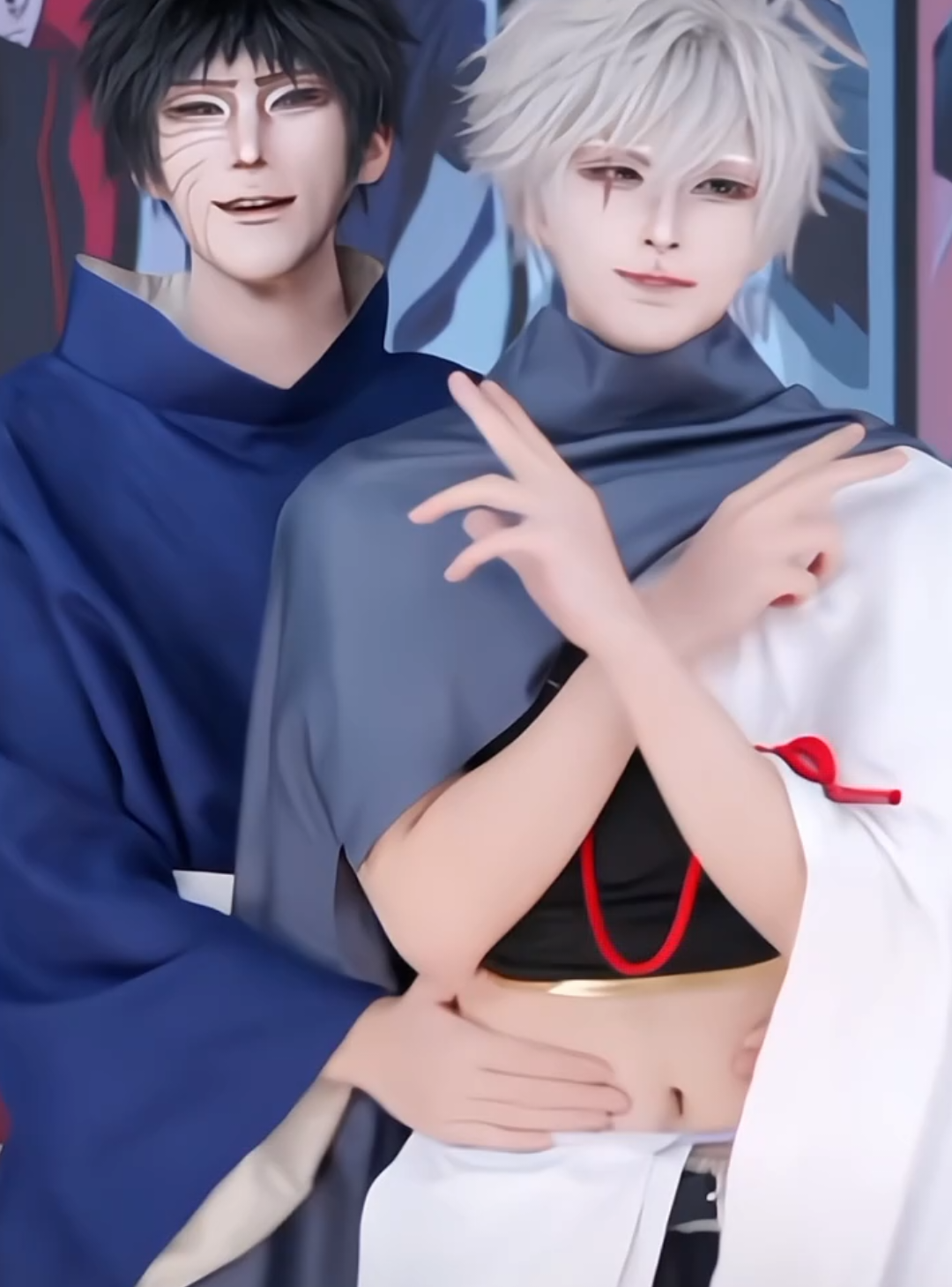 obito is enjoying it 🤣 #obikaka #cosplays #ooc 