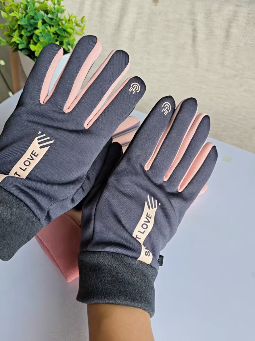 Găng tay lái xe chống nước rất ấmm #gangtaylaixe #gangtaylotlong #gangtaychongnuoc #chinhchanchat 