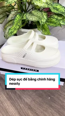 Dép sục đế bằng chính hãng nessty  #dep #depnu #suc #sandal #depquaihau 