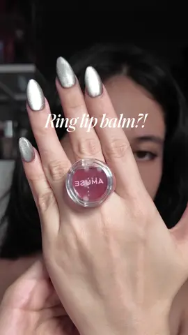 Amuse Ring lip balm in  05 Butterfly Ring 💍  @OLIVE YOUNG Global 5% off code: KIZHA28🎀 #amuse #amuseringlipbalm #oliveyoungglobal #oliveyoungaffiliate #amusemakeup 