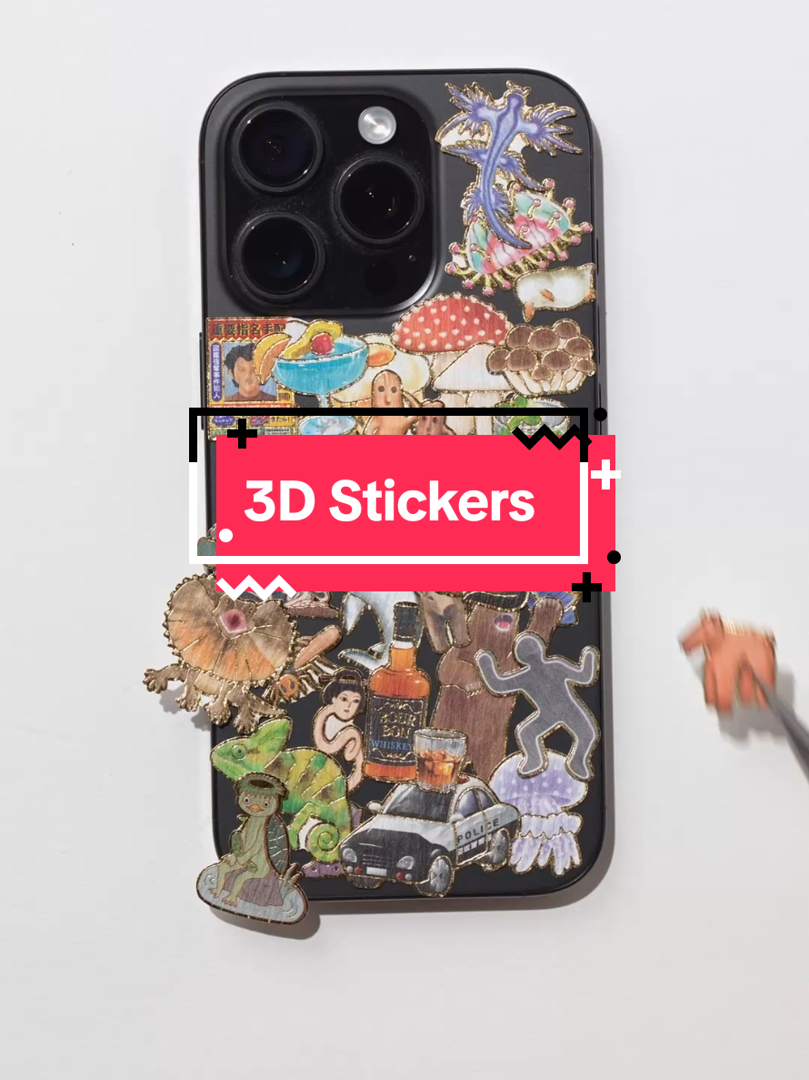 These cult favorite stickers just got a 3D upgrade with a shinier, thicker, puffy finish. They are best for covers, cases, and anything that needs extra pop. The lineup features Cocktail, Mineral, Shimaenaga, and Astronomy designs. Which one would you get?
