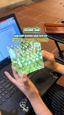 Hướng Dẫn Làm Hộp Gương Hoa Tuy Lip đẹp nhất nhanh nhất Tại nhà 