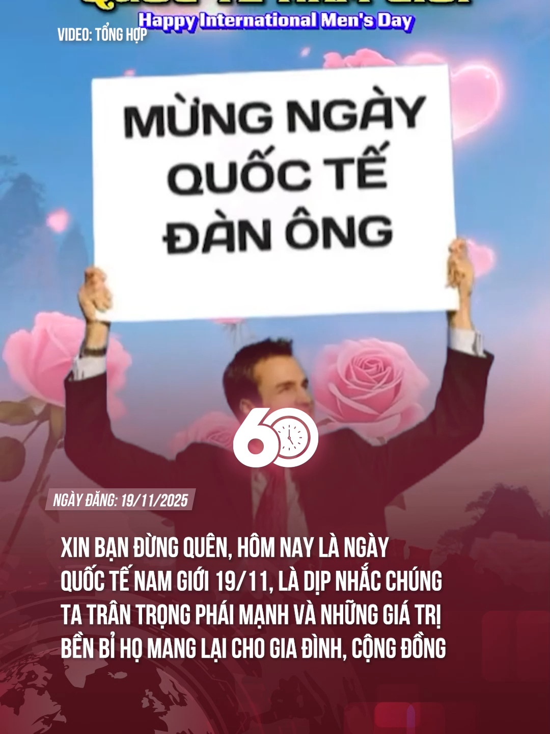 HÔM NAY ĐÀN ÔNG ĐỪNG NGẠI NHẬN QUÀ #tiktoknews #theanh28 #60giay