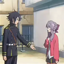 Shinoa & yuu 💕 #shinoahiiragi #yuichirohyakuya #owarinoseraph #animeedit #fyp 