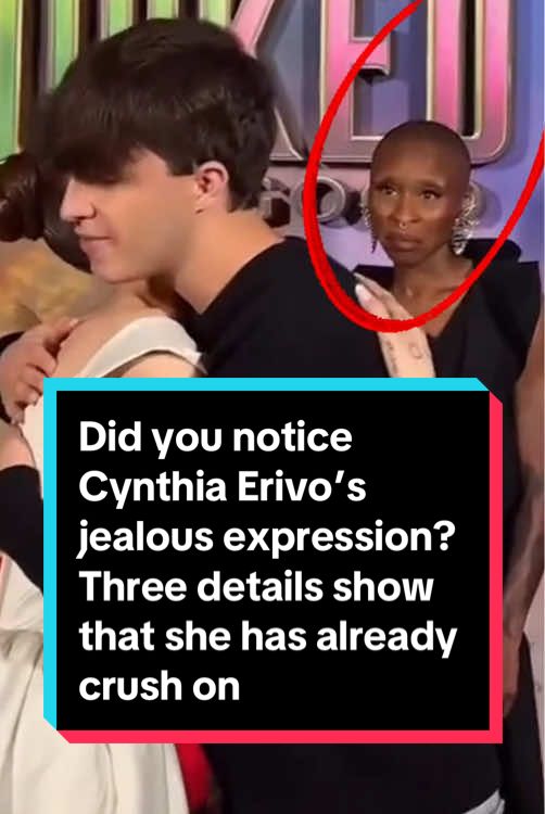 Did you notice Cynthia Erivo’s jealous expression? Three details show that she has already crush on Ariana Grande.#usa #celebrity #fpy #us #celebrities #arianagrande #cynthiaerivo 