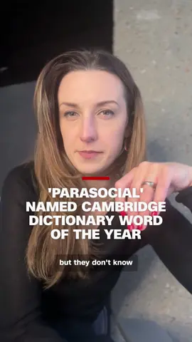 “Parasocial” is Cambridge Dictionary’s Word of the Year, highlighting the rise of one-sided relationships with stars, creators and AI chatbots. #cnn #cambridgewordoftheyear #parasocial