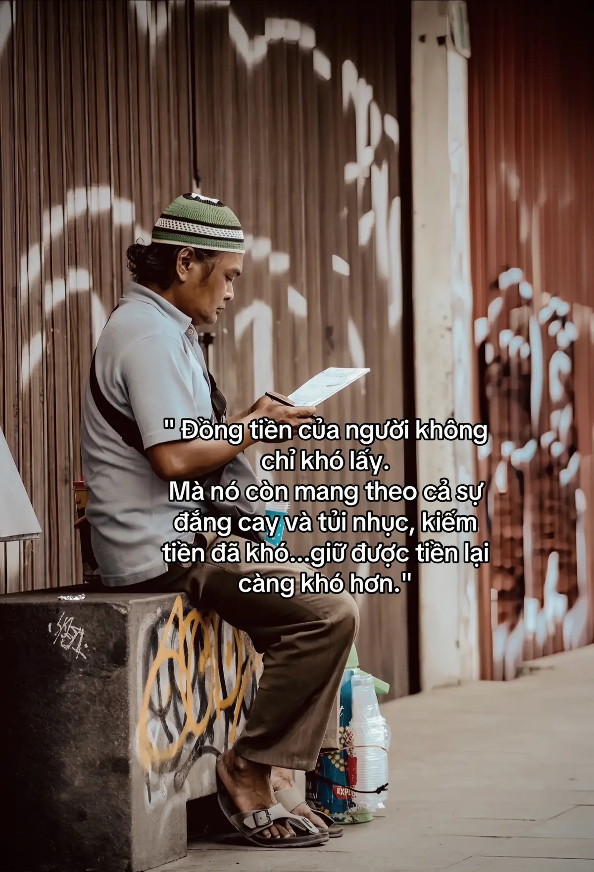 Đồng tiền của người không chỉ khó lấy. Mà nó còn mang theo cả sự đắng cay và tủi nhục, kiếm tiền đã khó...giữ được tiền lại càng khó hơn. #viral #xh 