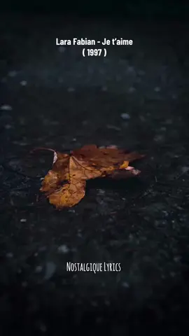 #Larafabian #jetaime❤ #pourtoiii #musique 