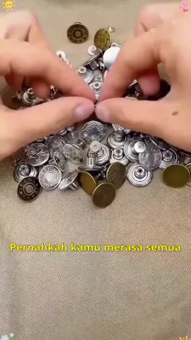 ZZ17 Tailored Waist Button - Memecahkan Masalah Pinggang Longgar, Menggantikan Kancing Denim yang Hilang# Kancing Tanpa Paku