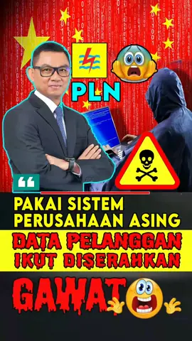 Saat Teknologi Asing Masuk, Apa Kata Regulasi?   Digitalisasi layanan publik seperti PLN harus diikuti pengawasan ketat terhadap pengelolaan data pribadi. Jika sistem berasal dari luar negeri, transparansi mutlak diperlukan. Ini saatnya publik turut mengawasi demi hak digital yang terlindungi.   #prabowobersamarakyat #cybersecurity #infopublik #plnnews #trendingtopik  