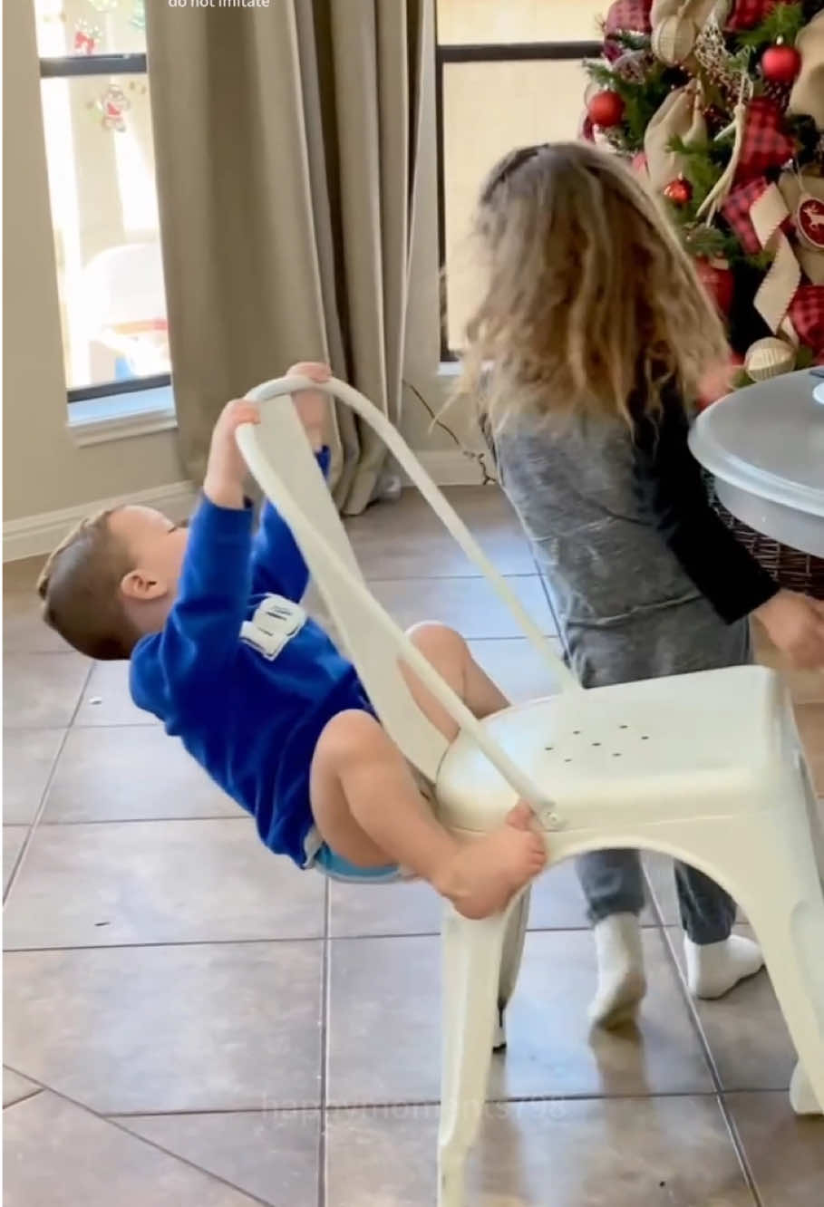 two toddlers family #kids #fail #toddler #baby #fyp 