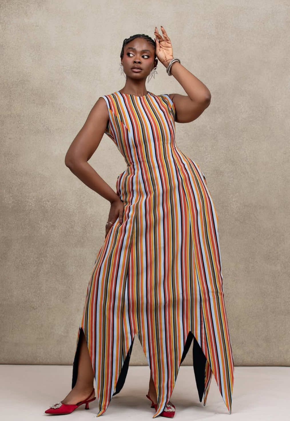 Look 9 - Ore Reversible dress.  A 2-in-1 piece? That’s a rare one.✨ Shop this gem on 4th December via www.ruksalamode.com #newcollection #fashiontiktok #nigerianfashion #ruksalamode #fyp 