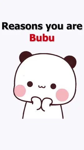are you bubu? 🥹