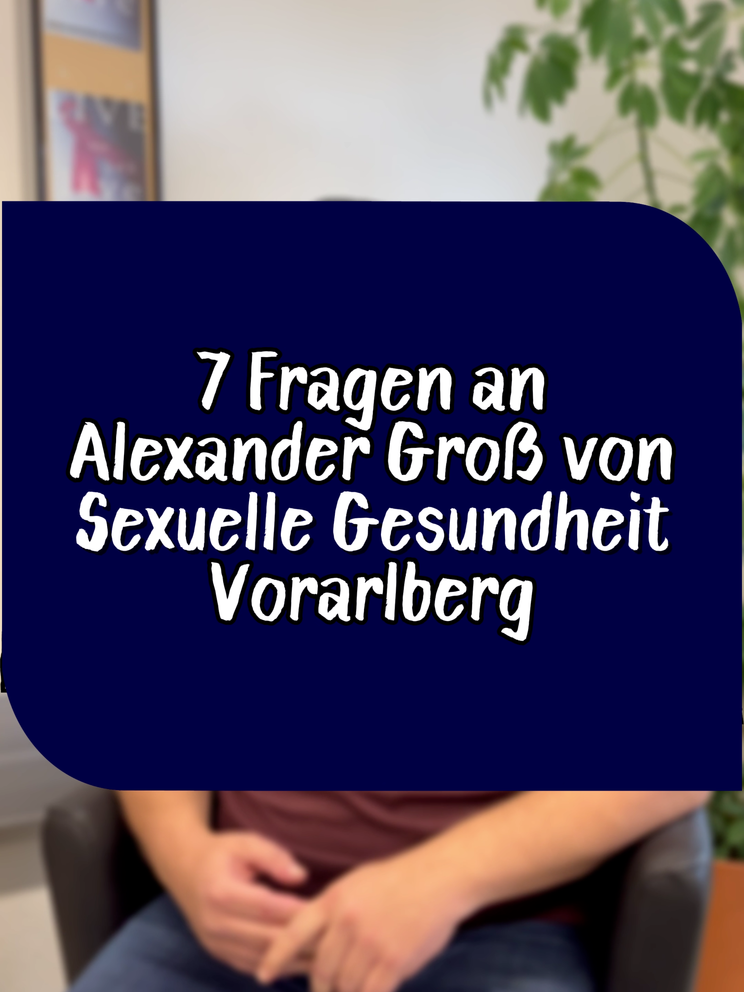Welche Fragen sind einem Sexualpädagogen bei Schulworkshops unangenehm? Was ist ein Kink und sieht man sexuell übertragbare Krankheiten? Diese und weitere Fragen beantwortet Alexander Groß von Sexuelle Gesundheit Vorarlberg - die Infor­ma­tions-  und Bera­tungs­ein­rich­tung sowie Anlauf­stelle rund ums Thema sexuelle Gesundheit im Ländle. Wusstet du: Vom 17. bis 24. November 2025 findet die Europäische Testwoche statt. Damit soll Bewusstsein für sexuell übertragbare Krankheit und die Testungen dafür geschaffen werden.  Mehr Infos findest du auf der Webseite von Sexuelle Gesundheit Vorarlberg! #aha #jugendinfo #vorarlberg #sgv #europeantestingweek