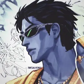 I SAW THIS FANART ON PINTREST AND I KNEW I NEED TO EDIT IT 😭  #krishna #krishnaedit #hinduism #mahabharat #kurushetra 