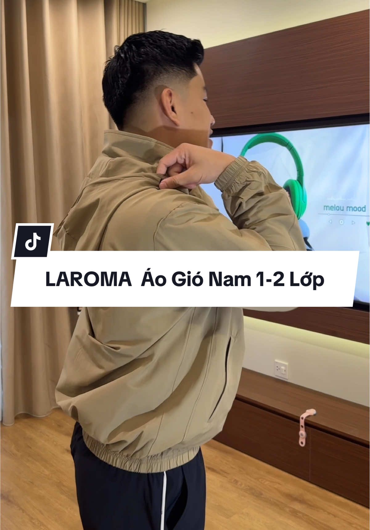 LAROMA  Áo Gió Nam 1-2 Lớp | 