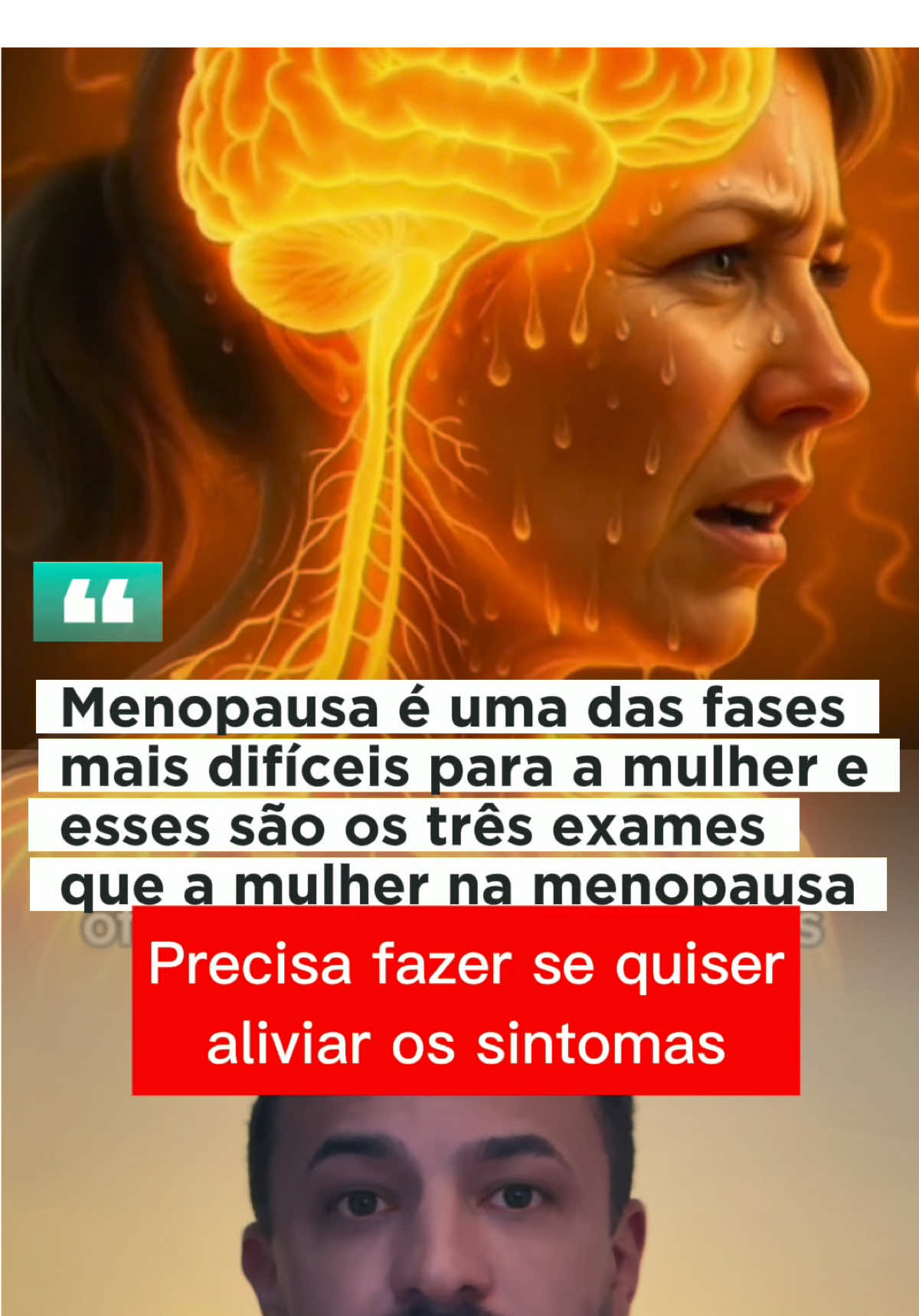 Anote esses exames, menopausa é uma fase difícil.