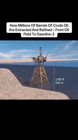 How Millions Of Barrels Of Crude Oil Are Extracted And Refined – From Oil Field To Gasoline-2
