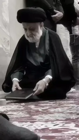 العابد الزاهد #السيد_مرتضى_الصدر 