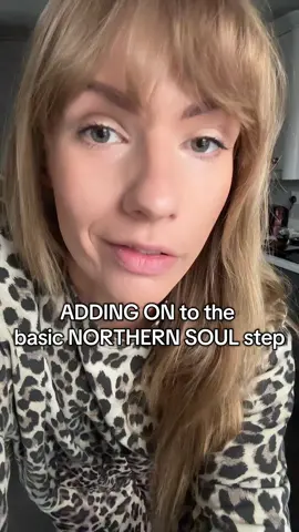 Adding on to the basic Northern Soul step #northernsouldancing #northernsoul #teachingtips #helpinghand #teachingontiktok 