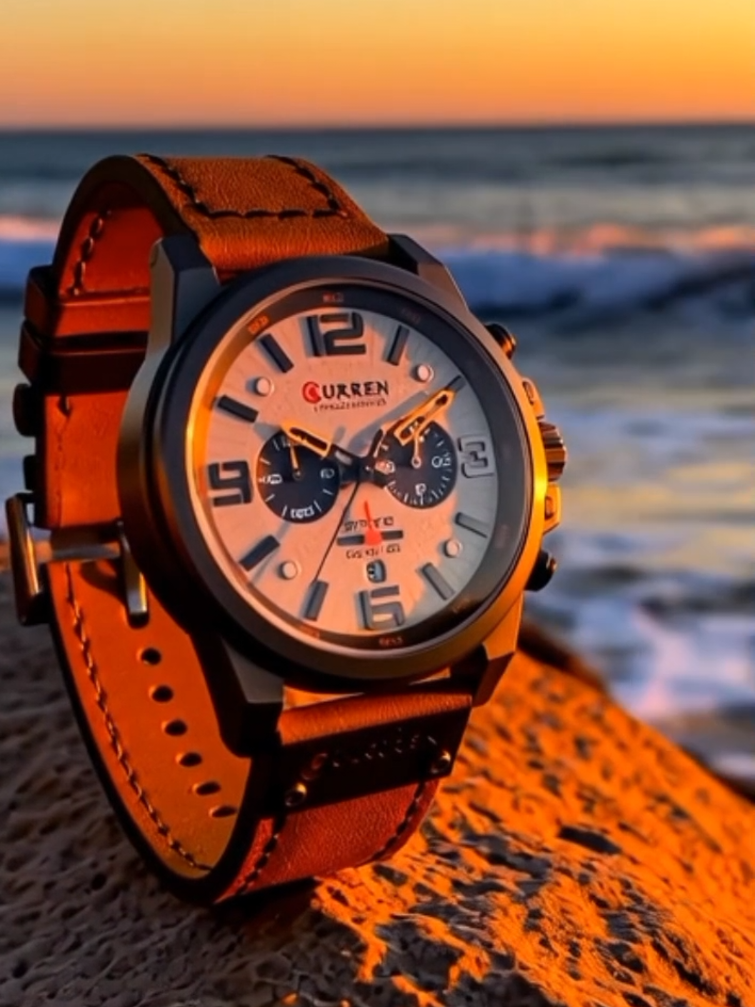 Promo Jam Tangan Pria Analog Tali Kulit Chonograph!!! #jam #jamtangan #jamtanganmurah #fyp #racuntiktok 