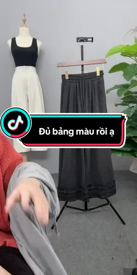 Quần len lông thỏ #quansuongongrong #thoitrangnu #quannamlun 