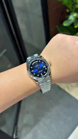 Khoẻ mạnh cứng cáp siêu phẩm RL day-date xanh nồi bật #xuhuong #donghonam #dongho #donghodeotay #nghiendongho #donghodep 