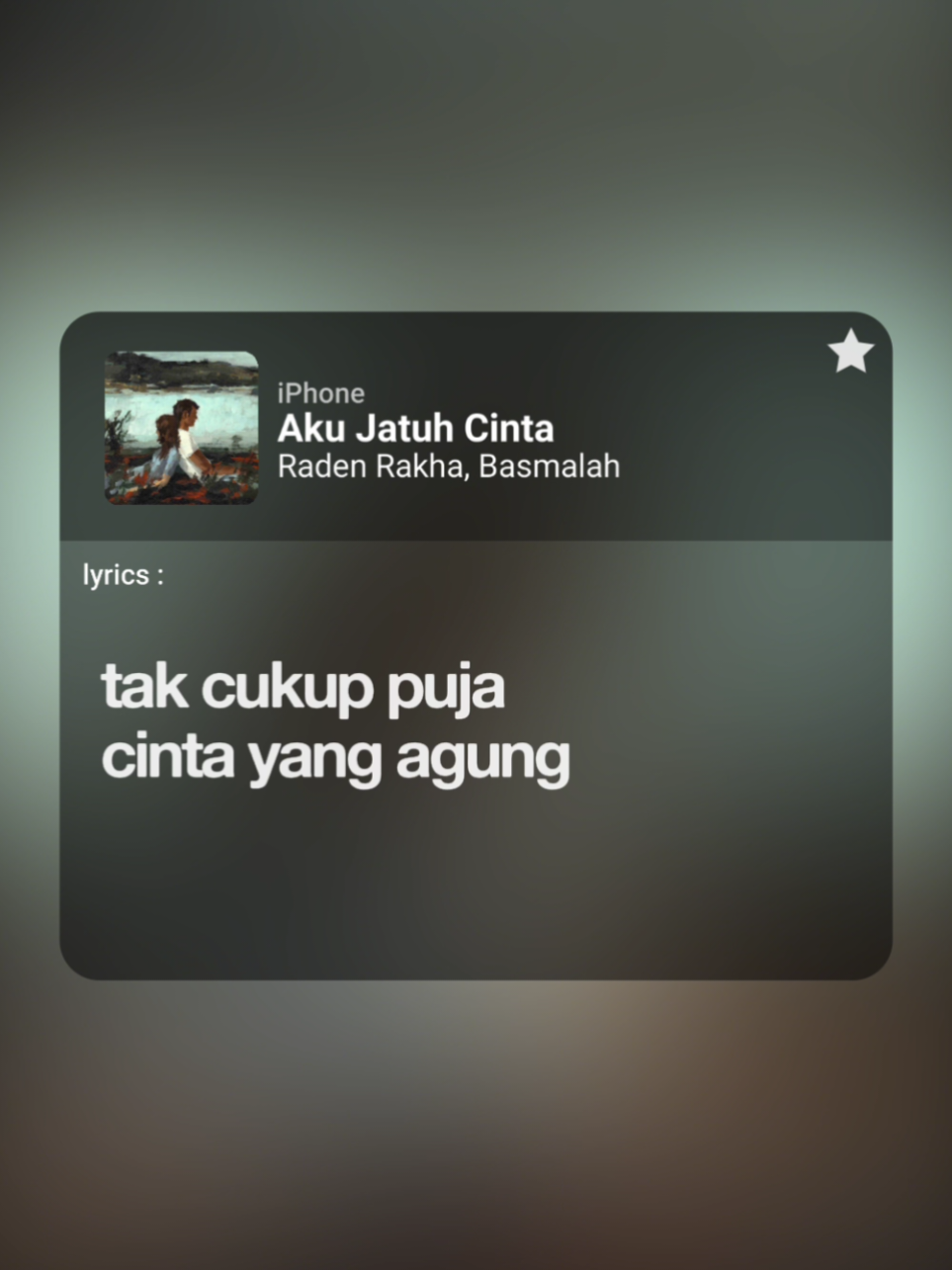 aku jatuh cinta.. #lyrics #fyp 